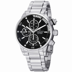 Maurice Lacroix PT6008-SS002330 Mens Black Dial Analog Automatic Watch 794504005349