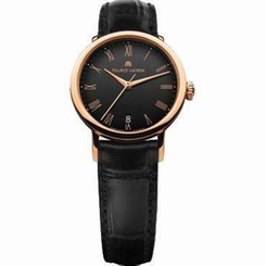 Maurice Lacroix LC6013-PG101-310 Womens Black Dial Analog Automatic Watch