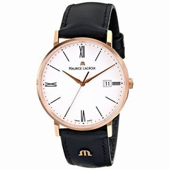 Fake AAA Maurice Lacroix Men's EL1087-PVP01-110 Eliros Analog Display Analog Quartz Black Watch
