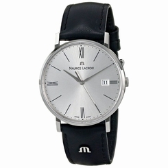 Maurice Lacroix EL1087-SS001-110 Mens Silver Dial Analog Quartz Watch