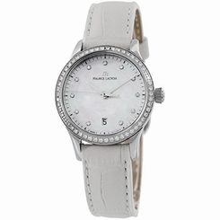 Maurice Lacroix LC1113-SD501-170 Womens Mop Dial Analog Quartz Watch