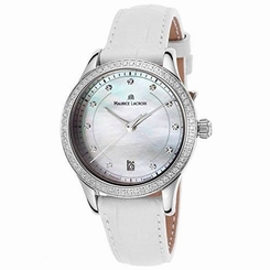 LC1026-SD501-170 Maurice Lacroix Women's Les Classiques Diamond White Genuine Le