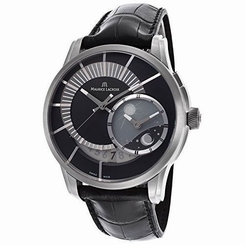 Men's Automatic Moonphase Genuine Alligator