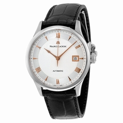 Maurice Lacroix Masterpiece Date Automatic Silver Dial Mens Watch