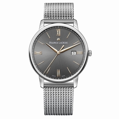 Maurice Lacroix EL1118-SS002-311-1 Mens Eliros Silver Mesh Bracelet Watch