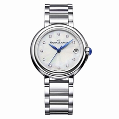 Fake AAA Maurice Lacroix FA1004-SS002-170-1 Ladies Fiaba Silver Steel Bracelet Watch Watch