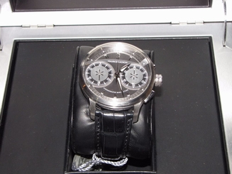 *MAURICE LACROIX* "Masterpiece La Chronographe" Watch MP7128-SS001-320 SS BOX