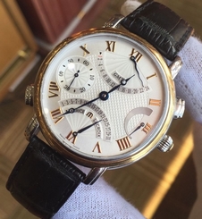 NEW! Maurice Lacroix Masterpiece Double Retrograde Men's Watch MP7018-PS101-110