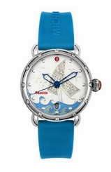 Michele White Diamond Seaside Collection Watch #MW05A01 ~ 132/500 - NEW