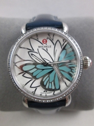 NEW Michele Garden Party Topaz Butterfly Limited Edition CSX Watch MW05D25A1997