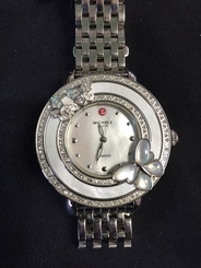 NEW Michele Diamond Cloette Butterfly Watch MWW20B000001 Limited Edition