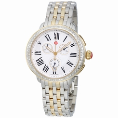 Michele Serein Two Tone Stainless Steel Ladies Watch MWW21A000008