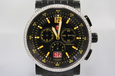MICHELE SPORT SAIL TECHNO CUSTOM DIAMOND ENCRUSTED WATCH REF: MWW01K000034