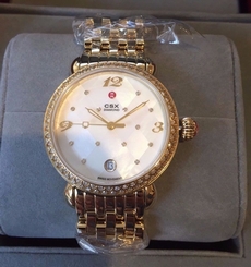 NEW Authentic Michele CSX Mosaic Quilted Diamond Dial Limited MW03R01B0974 Watch