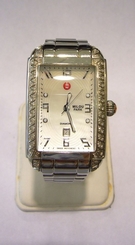  AUTHENTIC MICHELE MILOU PARK WATCH WITH GENUINE DIAMONDS