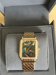 NEW MICHELE 18MM Deco II Bijoux Diamond Watch MW06X01B0083