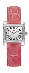 Michele mw2 Mini Diamond w/mauve alligator mww07b000025 Brand NEW!