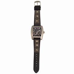 NIB MICHELE Urban Collection Large Diamond Watch + 3 Straps - Retail $2,505