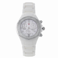 Michele Tahitian MWW12A000001 Ceramic & Steel Quartz Ladies Watch 99945371863