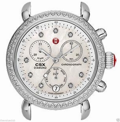 BRAND NEW Michele CSX-36 Signature Diamond MoP Watch Head MW03M01A1046