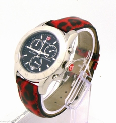 New MICHELE CX SPORT Chrono Watch Leather interchangeable Band MW03Q00A0002 99945431925