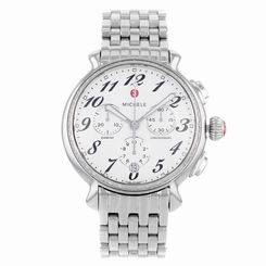 Michele Fluette MWW24A000001 Diamond Chronograph Steel Quartz Ladies Watch