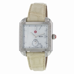 Michele MW15A01A2025 Milou Diamond Cream Band Women's Watch