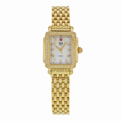 Michele Deco MWW06D000020 Stainless Steel & Diamonds Quartz Ladies Watch
