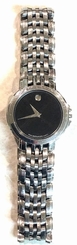Movado 84-E4-9822 Black Dial Stainless Steel Watch - Women's Need Repair