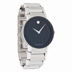 Movado Sapphire Mens Museum Dial Stainless Steel Swiss Quartz Watch 0606092 775924730376