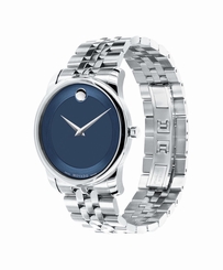  New Movado 0606982 Museum Classic Analog Display Quartz Watch, Round 40mm Case