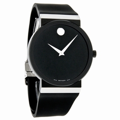 Movado Sapphire Synergy Mens Black Dial Swiss Quartz Watch 0606268 775924763552