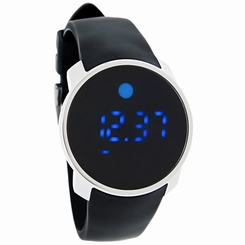 Movado Bold Mens Black Digital Touch Screen Dual Time Swiss Quartz Watch 3600146