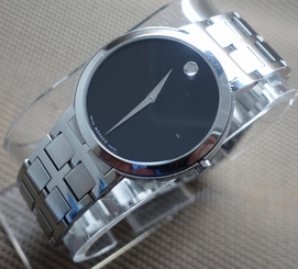 AUTHENTIC SWISS MOVADO MODO, S.STEEL MODEL # 0605472 MEN'S WATCH, RETAIL $1195