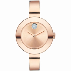 New Movado 3600202 Bold Analog Display Quartz Watch, Round 34mm Case
