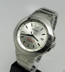 Men's Authentic Swiss Movado 2600029 Series 800 Gray Dial Stainless Steel Watch