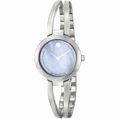 New Movado 0606812 Amorosa Duo Analog Display Quartz Watch, , Round 25.2mm Case
