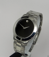 Mens Authentic Swiss Movado 0604679 JR Junior Sport Stainless Steel Watch