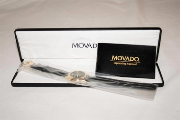 MOVADO Classic Museum Mens Swiss Quartz Watch 0690301 *NEW*
