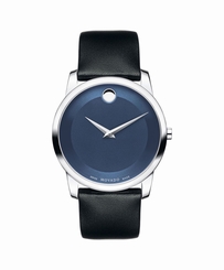 Movado Museum Blue Dial Mens Watch - 0606610