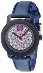 BRAND NEW WOMENS MOVADO (3600263) BOLD CRYSTAL PAVE GLITZ DIAL WATCH