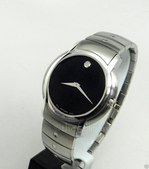 Mens Authentic Swiss Made Movado SL Sport Luxury 0605641 Black Museum Dial Watch
