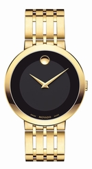 Movado Esperanza Yellow Gold Mens Watch - 0607059