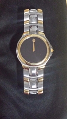 Men's Movado Museum Two Tone Watch Stainless Steel / Gold 81-E4-9881