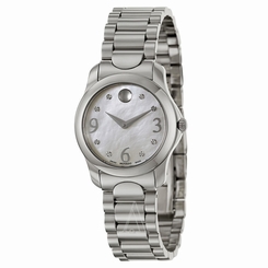 Movado Women's 0606696 'Moda' Diamond Stainless steel Watch