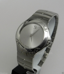 Mens Authentic Swiss Movado SE Sports Edition 0604480 Stainless Steel Watch 775924811277