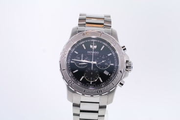 Men's Movado  2600110 SERIES 800 Chronograph Stainless Steel Black Dial Watch