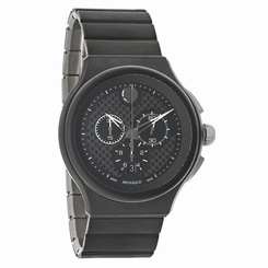 Movado Mens Black Ceramic Swiss Chronograph Quartz Watch 0606929