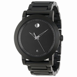 New Movado 0606615 Museum Men's Analog Display Quartz Watch, Round 42mm Case