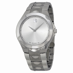 Movado Mens Luno Stainless Steel Swiss Watch 0606379